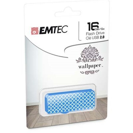 Emtec Flash Drive - 16GB M700 WP Blue Title ECMMD16GM710WP10